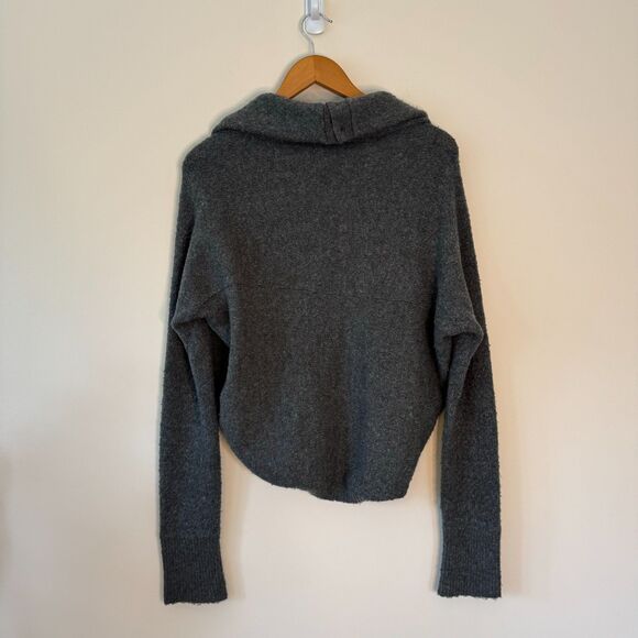 BCBGMaxAzria Women's Grey Open Cardigan Size Medium - Picture 4 of 5